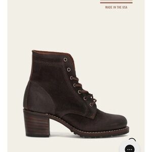 Frye Sabrina 6G Lace-Up Boots